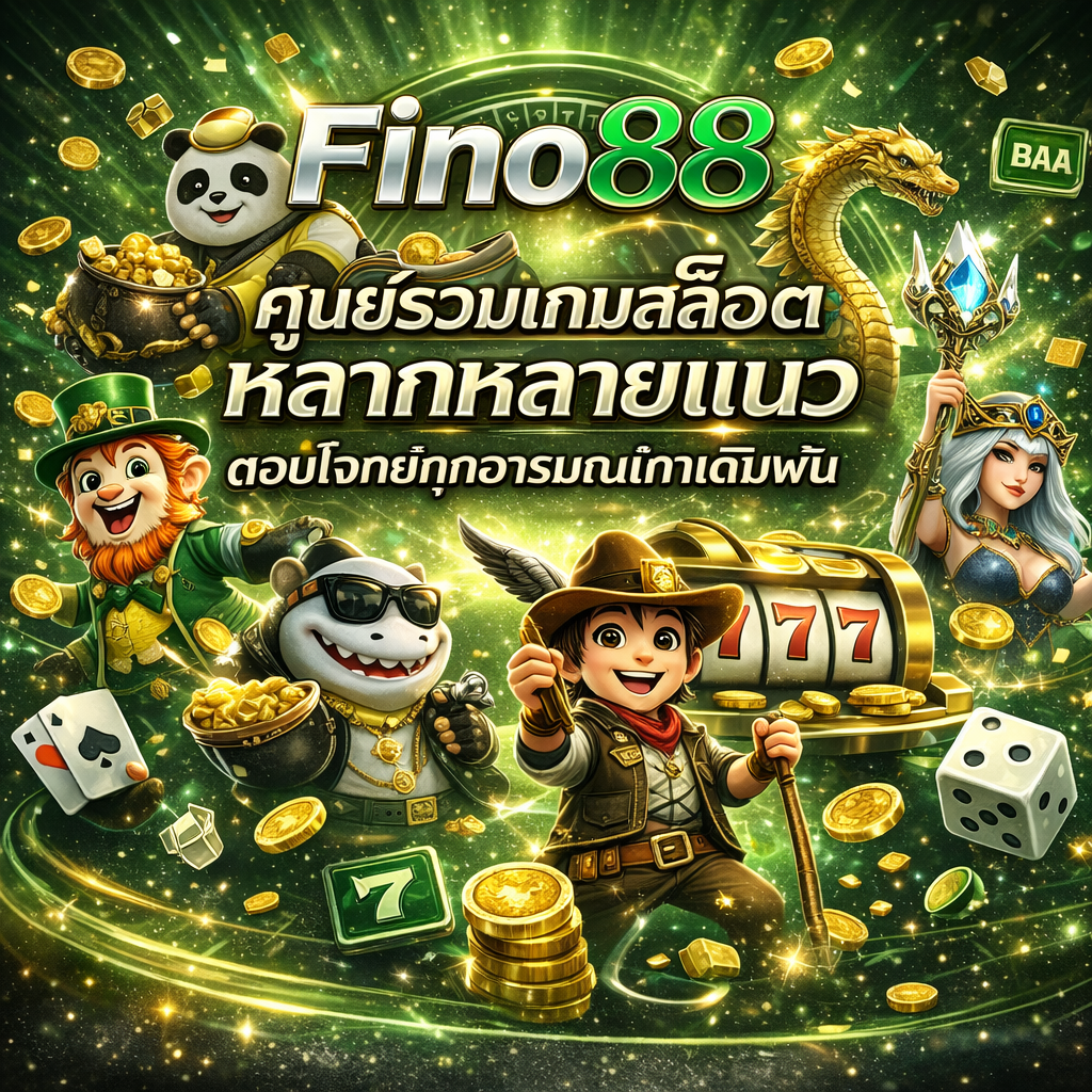 ศูนย์รวมเกมสล็อตหลากหลายแนว ตอบโจทย์ทุกอารมณ์การเดิมพัน