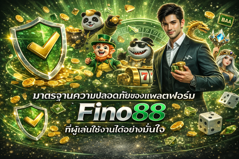 มาตรฐานความปลอดภัยของแพลตฟอร์ม FINO88 ที่ผู้เล่นใช้งานได้อย่างมั่นใจ