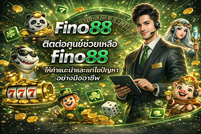 ติดต่อศูนย์ช่วยเหลือ fino88 ให้คำแนะนำและแก้ไขปัญหาอย่างมืออาชีพ